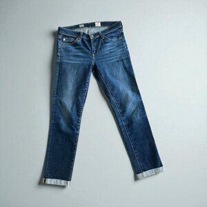 ADRIANO GOLDSCHMIED Stilt Roll Up Cigarette Jeans Size 27R